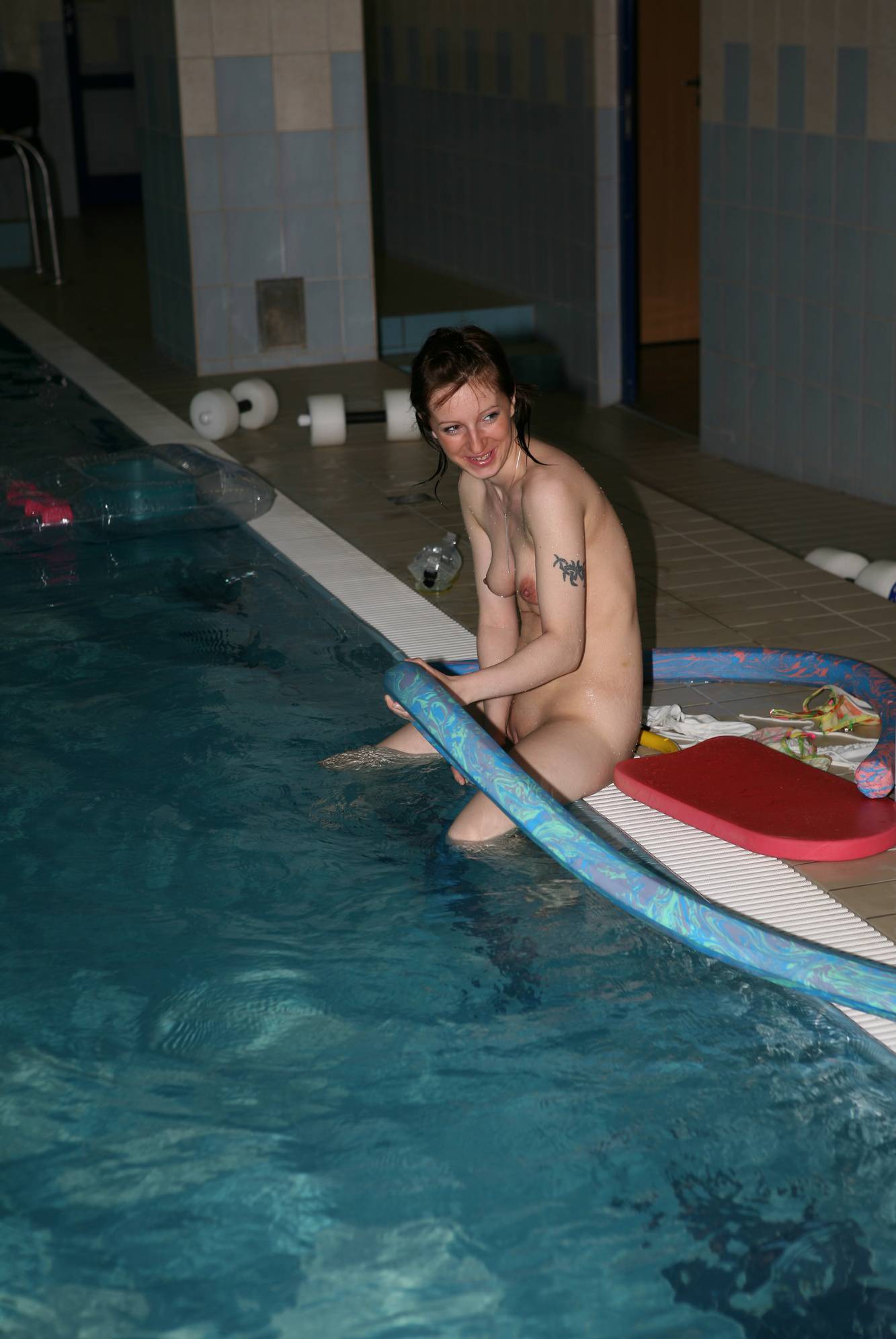 Purenudism Pics Friend's Nude Pool Waters - 1
