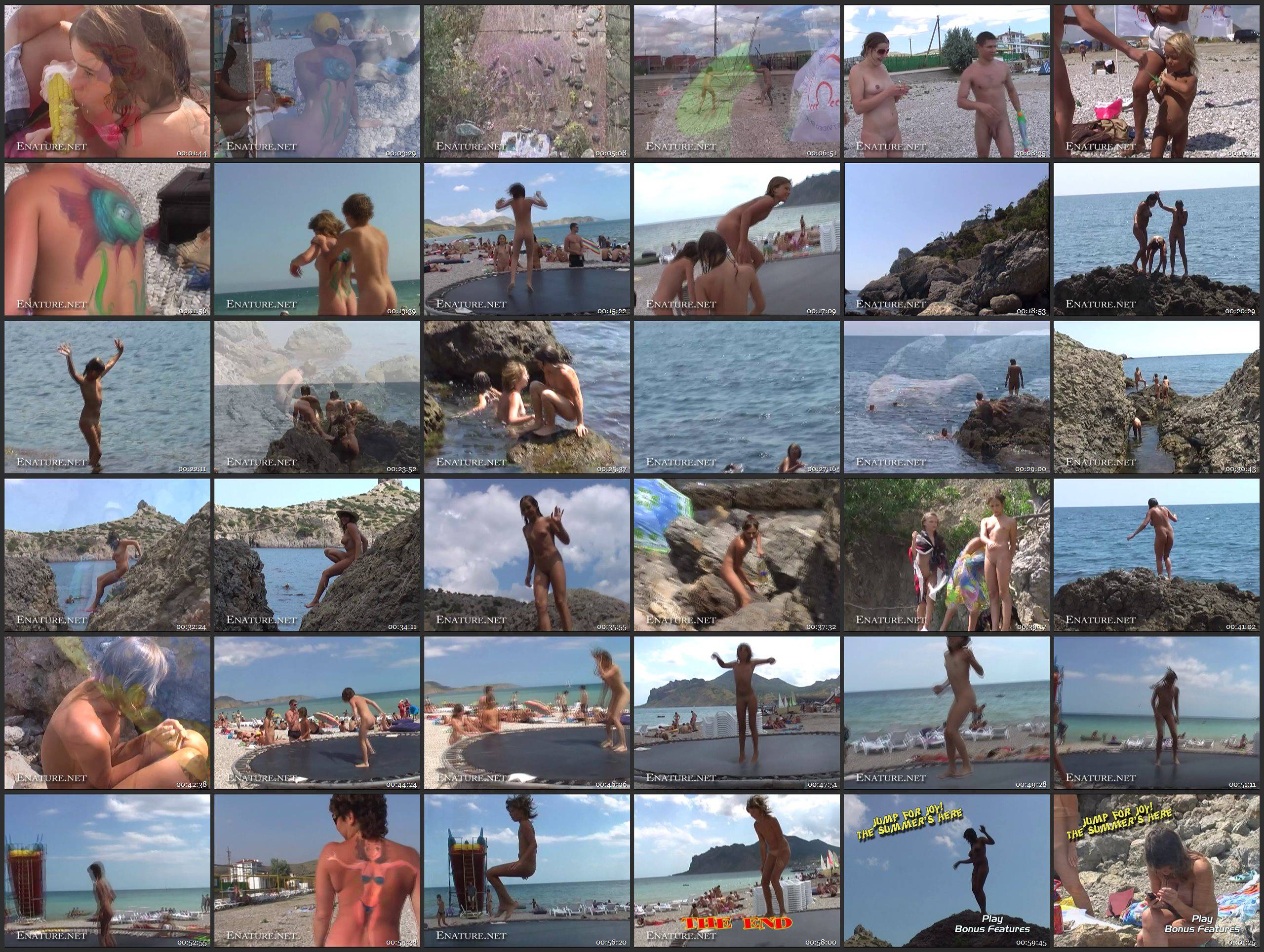 RussianBare and Enature Videos Jump for Joy! The Summer's Here - Thumbnails