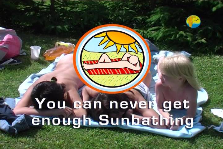 Naturist Freedom Videos You can never get enough Sunbathing - Poster