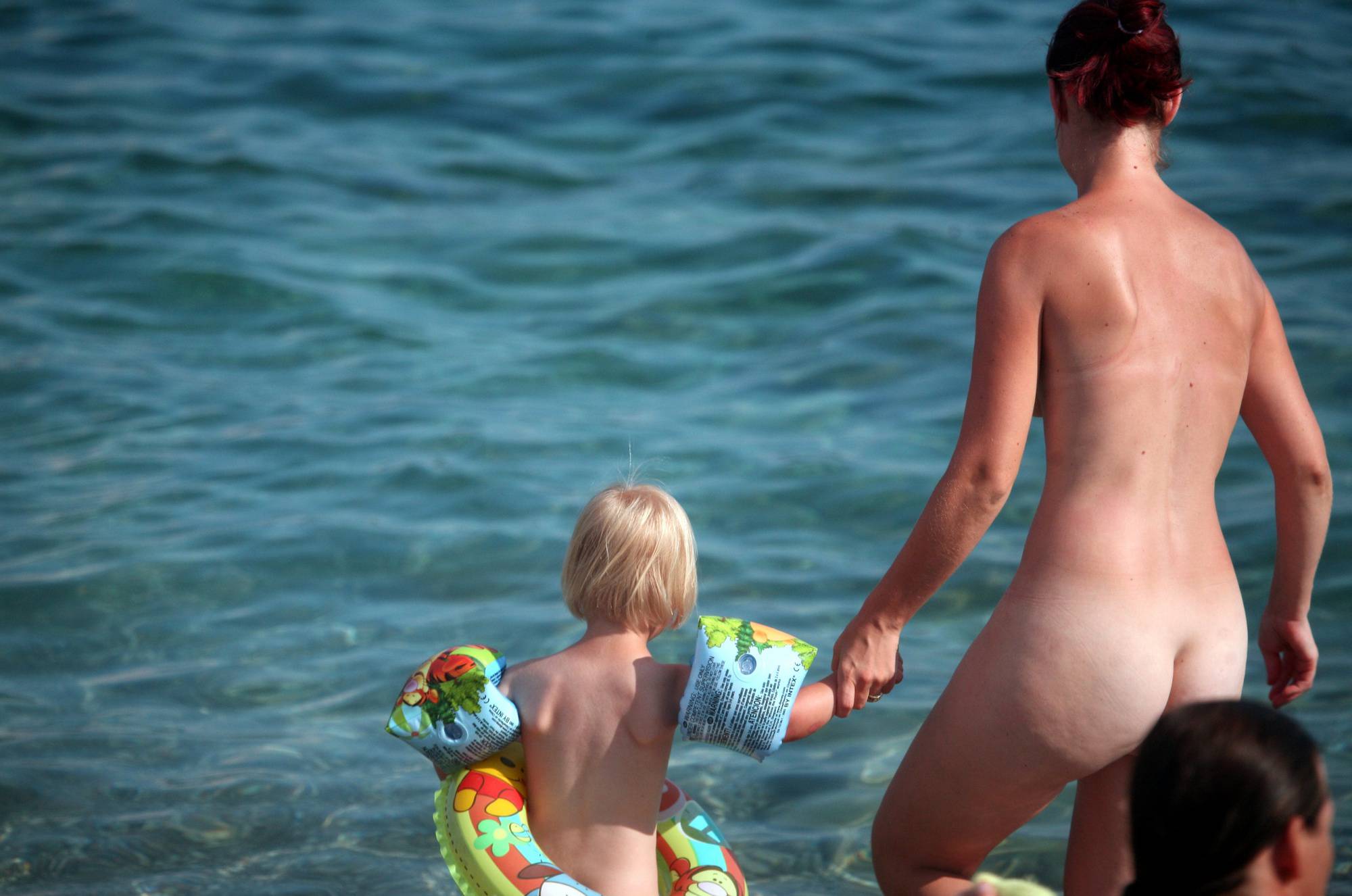 Naturist Mother and Son - 1