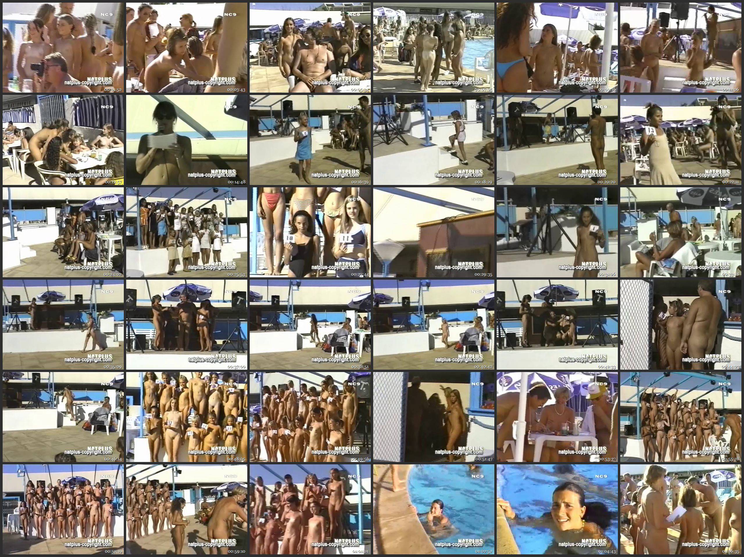 NudismProvider, Sunat Natplus, Nudist-HDV Videos Junior Miss Pageant 1999 series NC9 - Thumbnails