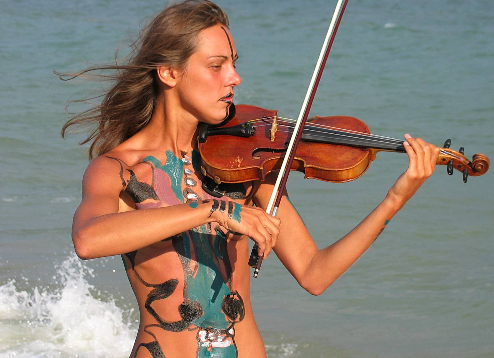 Seaside Soothing Violinist - 2