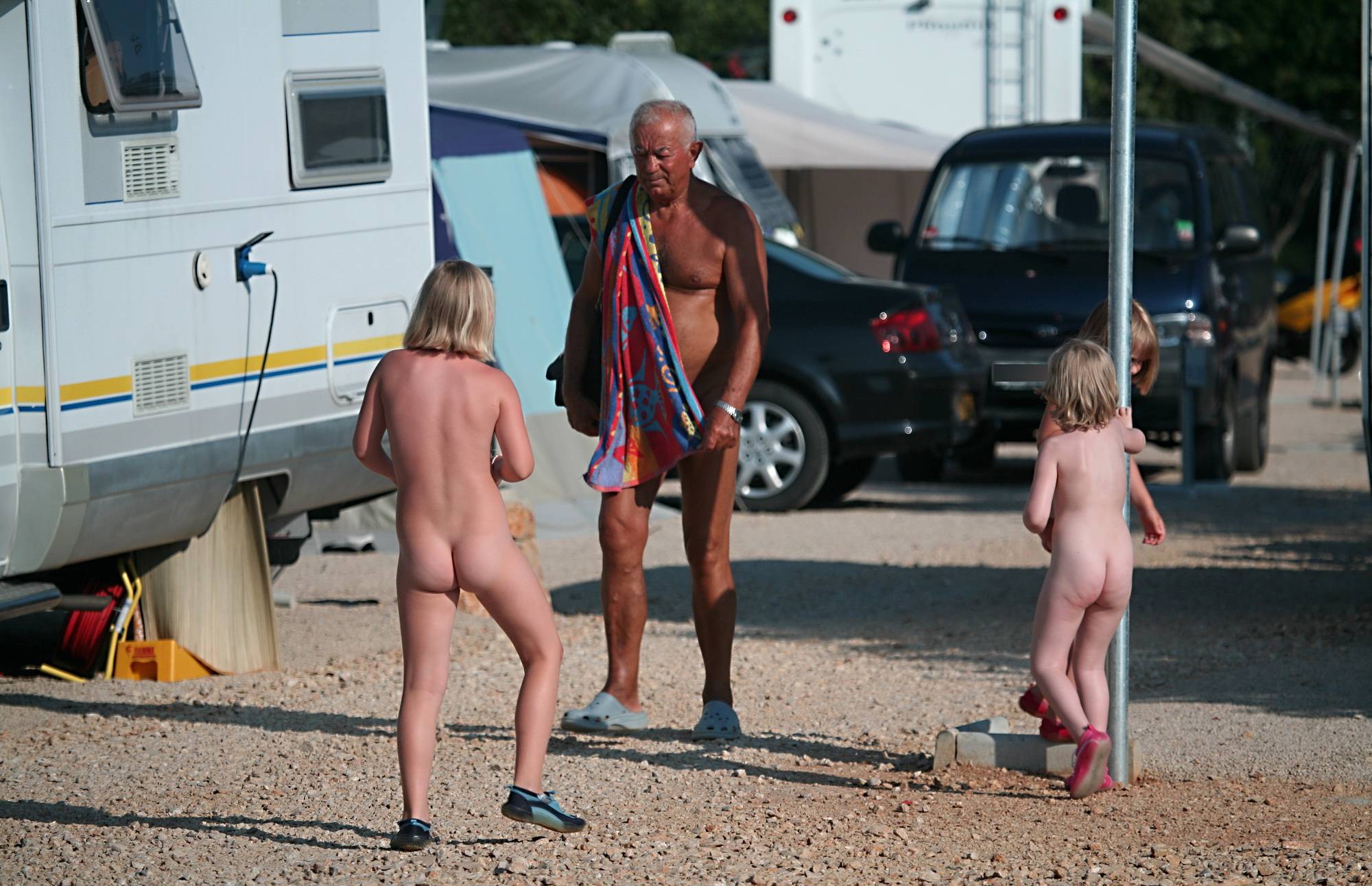 Purenudism Pics Three Nudist Kids By RV - 2