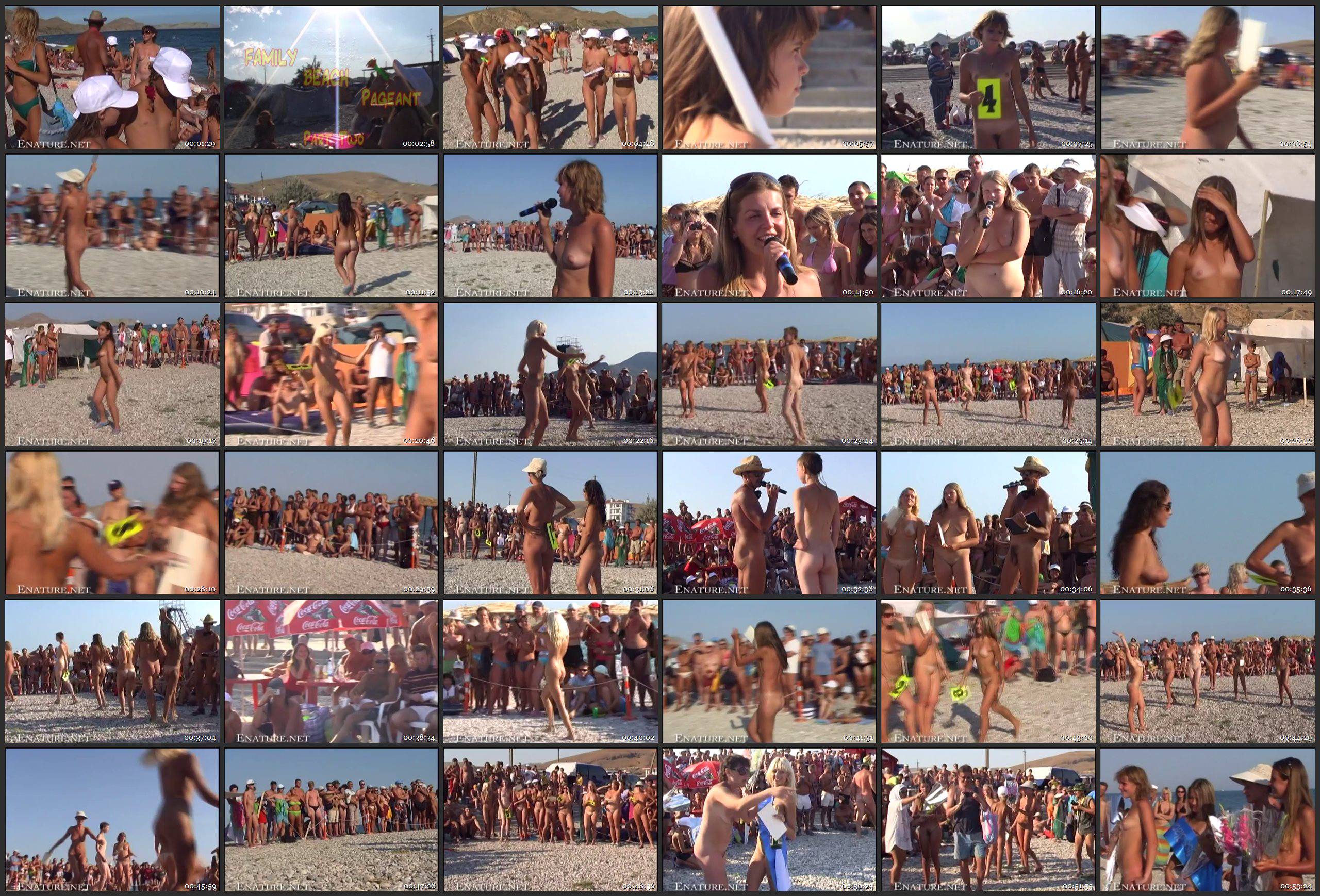 RussianBare and Enature Videos Family Beach Pageant Part Two - Thumbnails