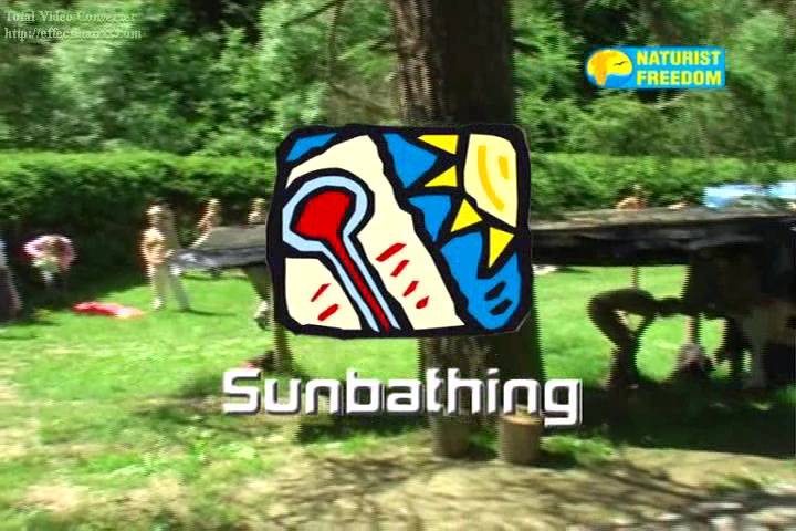 Sunbathing - Poster